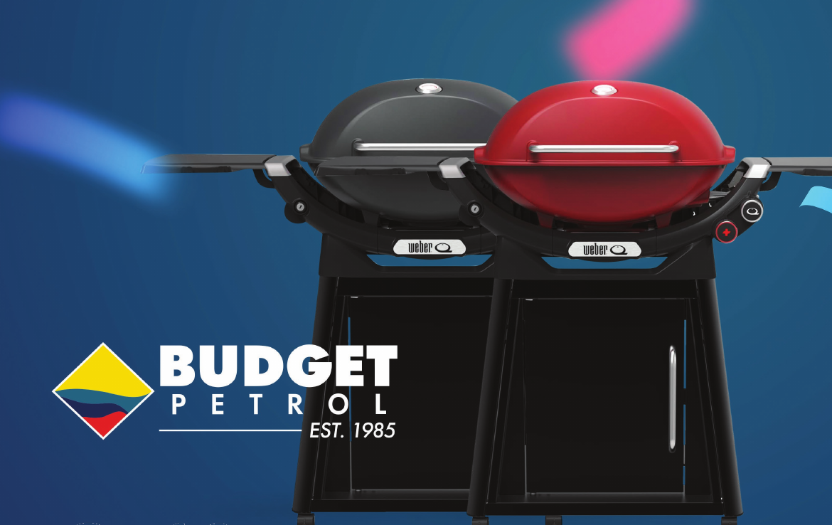 Two Weber Q barbeques — the prizes
